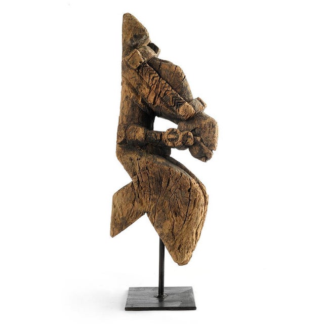 Wooden Horse Sculpture, 1840s For Sale - Image 3 of 4