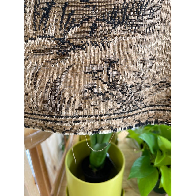 Textile Vintage European Woven Horse Scene Tapestry Wall Hanging For Sale - Image 7 of 8