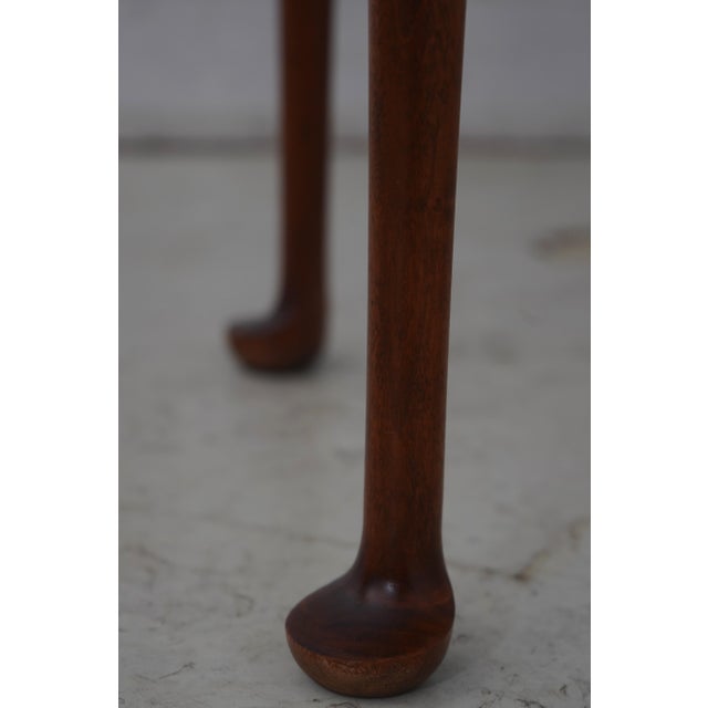 Brown David Lefort Bench Made Country Cherry Occasional Table For Sale - Image 8 of 13