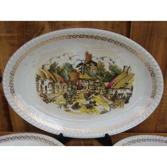 Earthenware Serving Dishes from Lunéville, 1890s, Set of 3 For Sale - Image 4 of 15