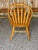 Late 20th Century Vintage Solid Oak Dinaire Bow-Back Windsor Dining Chairs, Set of 4 For Sale - Image 5 of 6