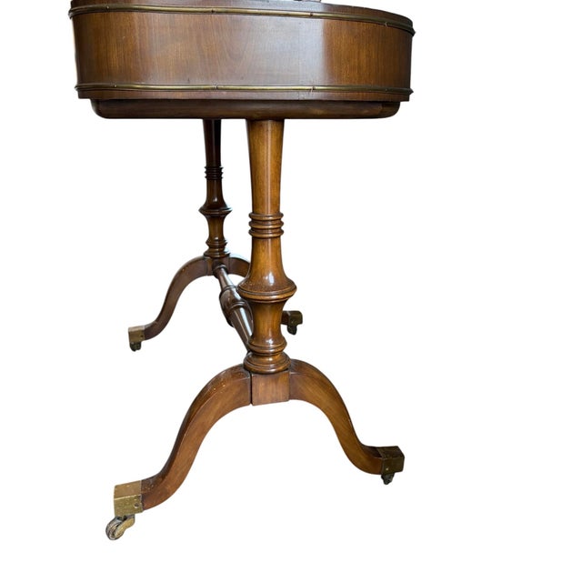 Antique Console Table Featuring Ornate Arched Frame For Sale - Image 4 of 5