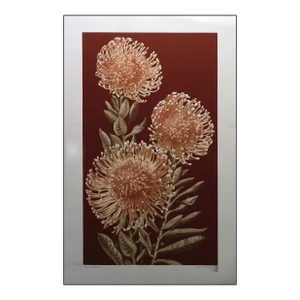 Jules Roch "Pin Cushion" Hand Signed Art Serigraph on Paper