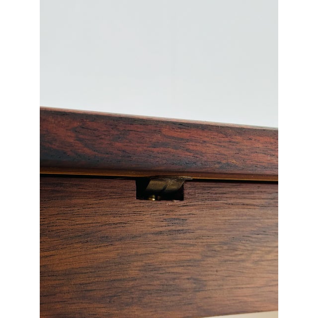 Scandinavian Walnut Dining Table with Butterfly Extensions, 1960 For Sale - Image 18 of 18