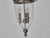 English Midcentury Nickel Bell Lantern With Glass Dome and Three Lights For Sale In Atlanta - Image 6 of 16