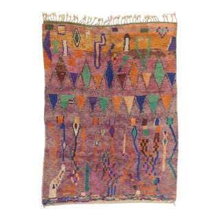Contemporary Boujad Moroccan Rug, 08'04 X 11'02 For Sale