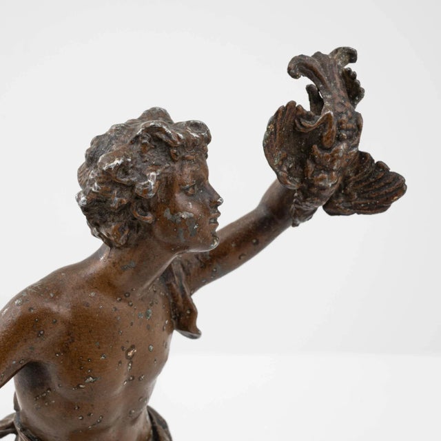 1900s French Tin Figurine For Sale - Image 9 of 9