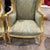 Green Bergere Chair French Louis XV Style - Set of 2 For Sale In Miami - Image 6 of 8