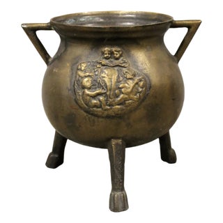 19th Century Italian Bronze Vase For Sale