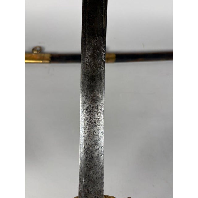 Metal King's Bodyguard Sabre, 1st Model 1814 For Sale - Image 7 of 11