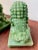 1950s Acrylic Jade Shishi Guardian Lions- a Pair For Sale - Image 6 of 13