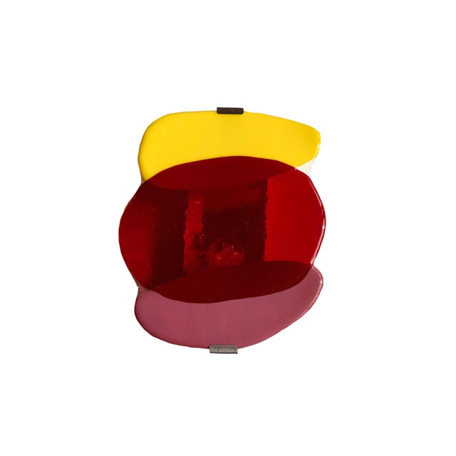 Handcrafted Glass Wall Light by Olga Meyzinger For Sale - Image 9 of 9
