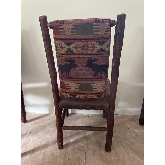 Old Hickory Furniture Co. Old Hickory Dining Chairs For Sale - Image 4 of 9