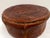 Vintage Peruvian Hand-Tooled Leather Ottoman For Sale - Image 15 of 17