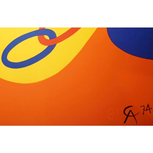 Barniff Flying Colors is part of a limited edition collection of six prints created by Alexander Calder in 1974, toward...