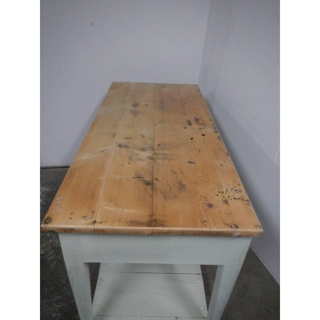 Vintage Fir Wood Counter, 1960s For Sale - Image 4 of 13