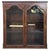 French Provincial Plantation Style Walnut Vitrine, Bookcase, 19th Century For Sale - Image 9 of 18