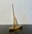 Enesco, Apparence Vintage Mid-Century Brass Sailboat Sculpture For Sale - Image 4 of 11
