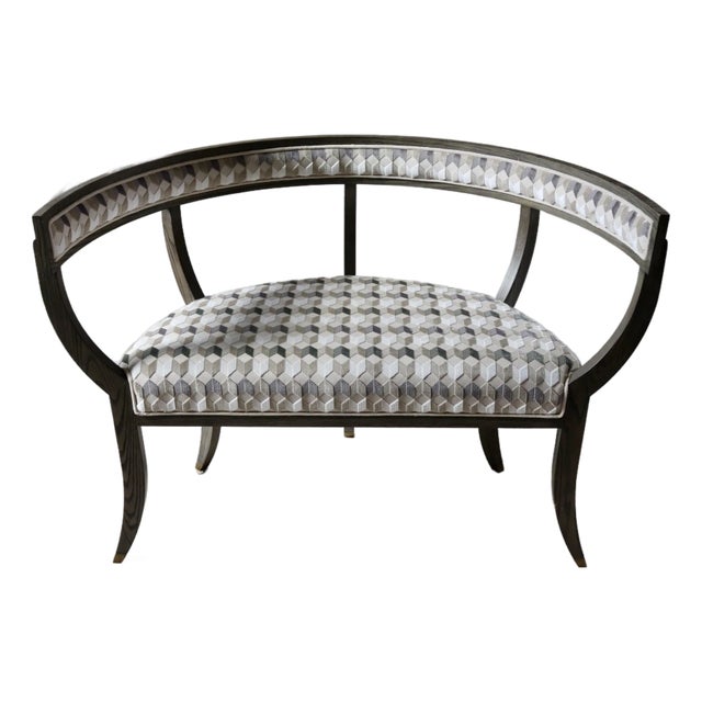 Attributed to Mr Brown London Bacchanalia Loveseats For Sale