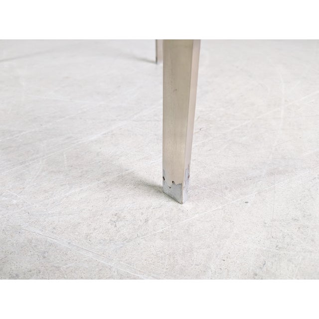 Metal Barcelona Coffee Table by Mies van der Rohe for Knoll International For Sale - Image 7 of 10