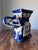 Traditional Vintage Elephant Indoor/Outdoor Cobalt Blue Planter 10” Tall For Sale - Image 3 of 9