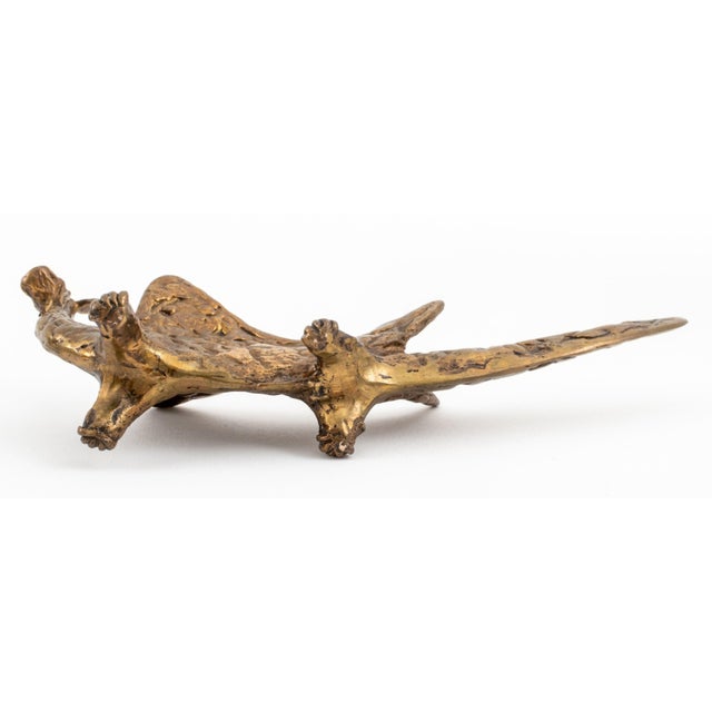 Louis Mendez Gilt Bronze Dragon Sculptures, 3 For Sale - Image 9 of 9