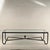 DESIGN FRERES Large 'Entretoise' Blackened Iron and Glass Coffee Table by Design Frères For Sale - Image 4 of 10