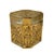 1970s Vintage Indian Engraved Silver-Tone Octagonal Trinket Box For Sale - Image 5 of 5