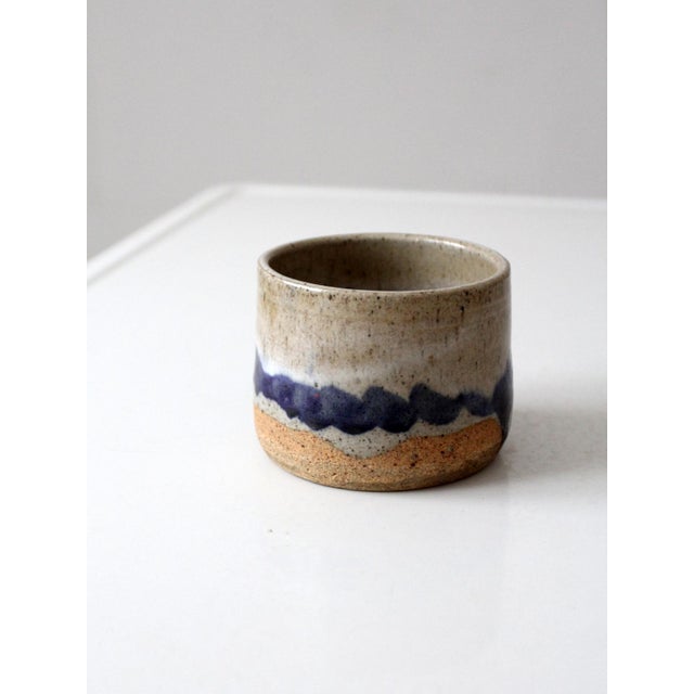 Vintage Studio Pottery Cachepot For Sale - Image 6 of 9