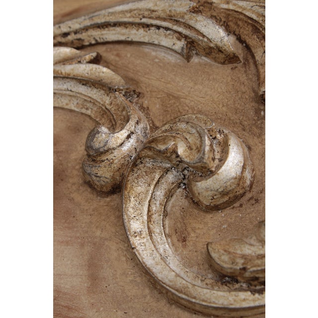 Ethan Allen Large Italian Carved Pier Mirror For Sale - Image 16 of 18