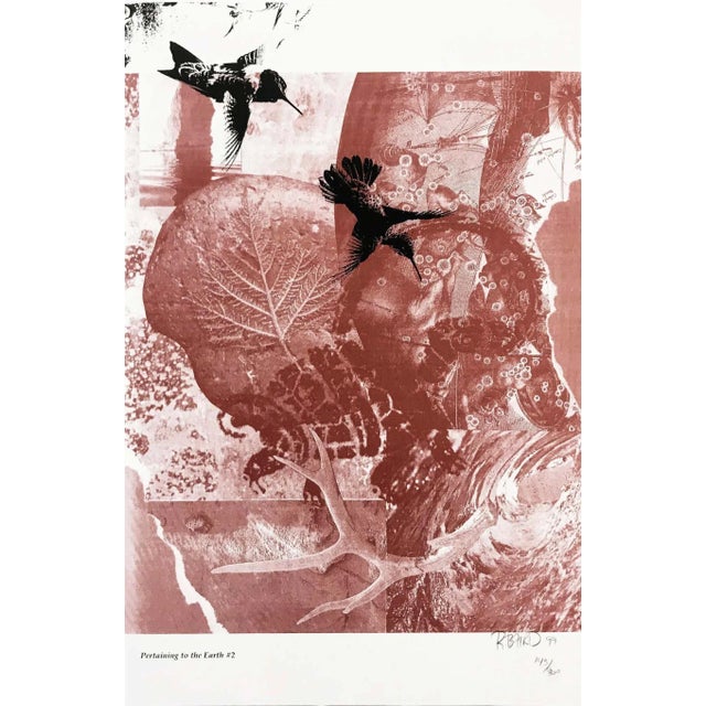 Lithograph on paper. Sheet size 19 x 12 inches. Hand signed, dated and numbered by the artist. Edition of 300. Certificate...