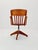 Bauhaus Style Swivel Office Armchair in Wood from Stollgiroflex, 1960s For Sale - Image 9 of 11