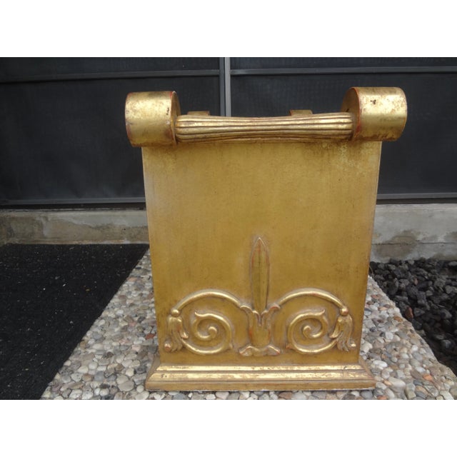 1960s Italian Hollywood Regency Giltwood Bench For Sale In Houston - Image 6 of 11