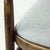 Beautiful, elegant armchair made of a bentwood oak construction with the seat and backrest in light grey upholstery. The...