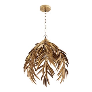 Vintage 1970s Palms Chandelier For Sale