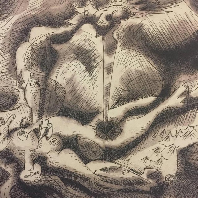 Hand Signed. Edition of 50 prints. Original Prints. Publisher : Paris, Galerie Louis Leiris Image Dimensions : 21 x 26 cm...