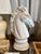Stunning vintage off white oversized horse head ceramic figurine. No maker’s marks. Numbered on underside.