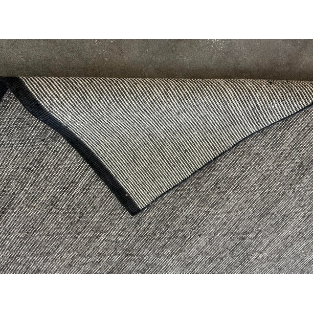 9ft X 12ft Contemporary Textured Wool Area Rug For Sale - Image 12 of 12