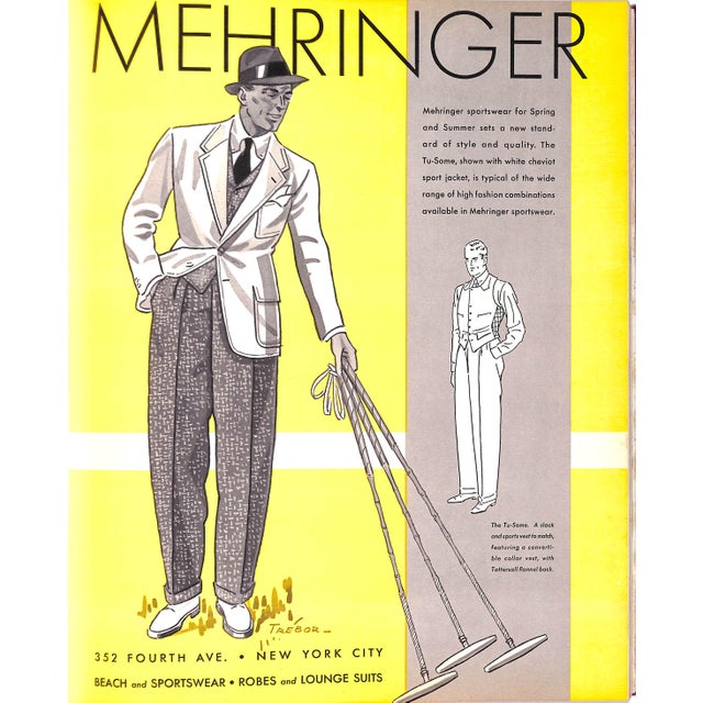 Apparel Arts Spring Number 1934 For Sale - Image 4 of 18