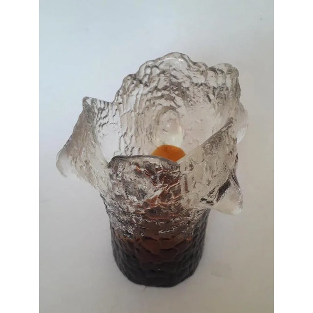 Glass Vase by Pertti Santalahti for Kumela, 1970s For Sale - Image 4 of 6