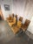 Set of 8 French Louis XV Dining Chairs, Leather Tufted, 1960s For Sale - Image 12 of 18