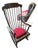 Mid 19th Century Nichols & Stone Windsor Rocking Chair For Sale