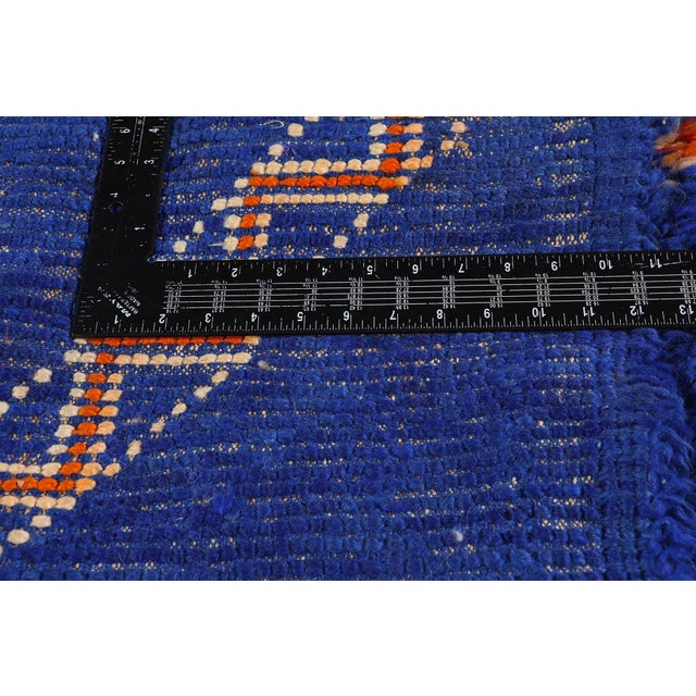 Textile Vintage Beni M'Guild Moroccan Rug, 06'00 X 11'08 For Sale - Image 7 of 10