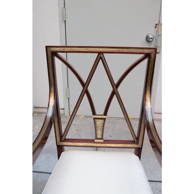 Wood Mid 19th Century Neoclassical Single Armchair For Sale - Image 7 of 12