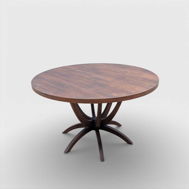 Chet Beardsley for Living Designs Round Dining Table, Mid-Century Modern, Mid-Century For Sale - Image 13 of 18