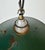 Green Industrial Green Enamel Light, 1950s For Sale - Image 8 of 18