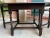 Antique English Drop Leaf Sofa Kitchen Table Barley Twist Tiger Oak Gate Leg For Sale - Image 12 of 18