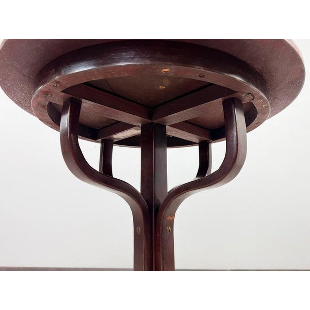 Vienna Secession Tulip No. 8024 Pedestal Side Table from Otto Wagner, 1905 For Sale - Image 10 of 12