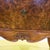 Wood Venetian Bombé Chest of Drawers in Walnut Burl with Pull-Out Top For Sale - Image 7 of 13