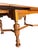 1930s Pristine Solid Oak Draw Leaf Table For Sale - Image 4 of 12